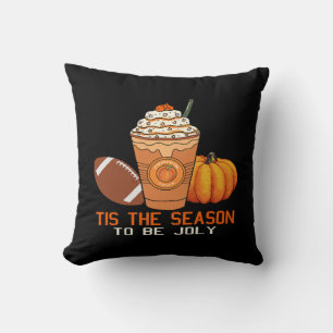 tis the season to be jolly christmas cushion