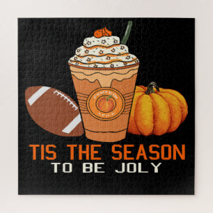 tis the season to be jolly christmas jigsaw puzzle