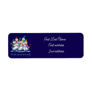 Tis the Season to be Jolly Dancing Jolly Snowmen