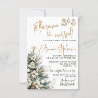 'Tis the Season to be Married!  Bridal Shower