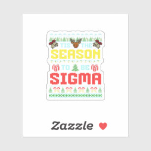 Tis The Season To Be Sigma Christmas Brainrot Iron