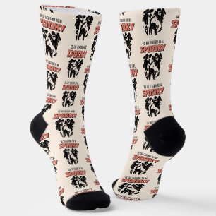 Tis the Season to be Spooky Creepy Halloween Socks