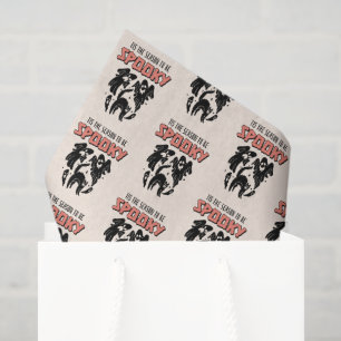 Tis the Season to be Spooky Creepy Halloween  Tissue Paper