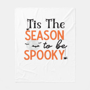 Tis The Season To Be Spooky Fleece Blanket