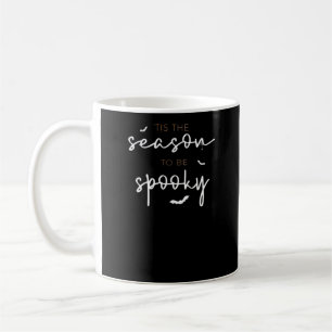 Tis The Season To Be Spooky Halloween Retro Classi Coffee Mug