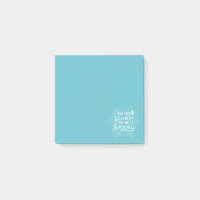 ’Tis the Season to be Spooky Post It Notes Blue