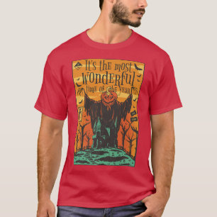 Tis The Season To Be Spooky, Retro 80s Horror Movi T-Shirt
