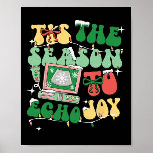 Tis The Season To Echo Joy Christmas Sonographer X Poster