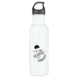 Tis The Season To Sparkle Holiday Cute Fun 710 Ml Water Bottle