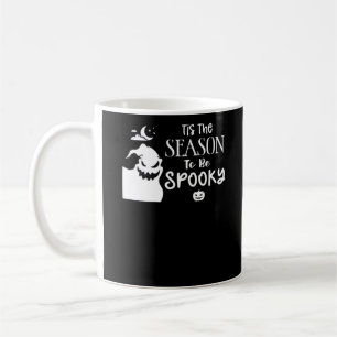 Tis The Season To Spooky Halloween Sarcastic Funny Coffee Mug