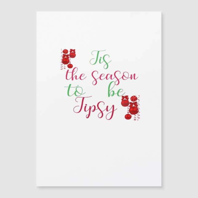 Tis The Season To Tipsy Christmas (Front)