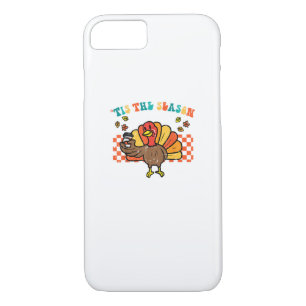 Tis The Season Turkey Coffee Thanksgiving Fall Men Case-Mate iPhone Case