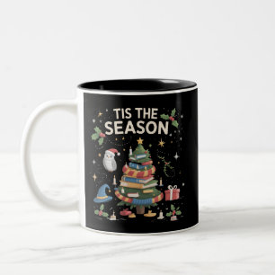 Tis the Season Wizard School Christmas Cosy Magic Two-Tone Coffee Mug