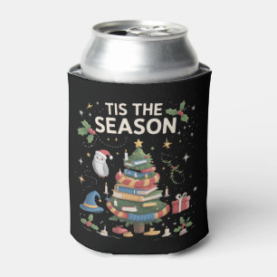 Tis the Season Wizard School Christmas Cozy Magic Can Cooler