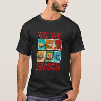 Tis The Season Xmas Card Mexican Christmas PanDulc T-Shirt