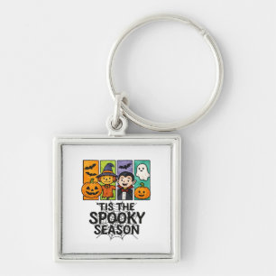 Tis The Spooky Season Halloween Vampire Pumpkin De Key Ring