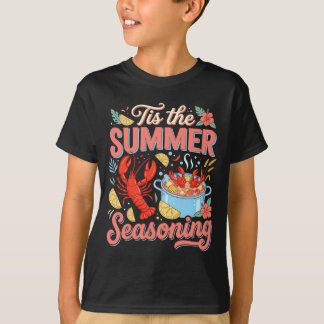 Tis The Summer Seasoning Lobster Seafood Boil T-Shirt