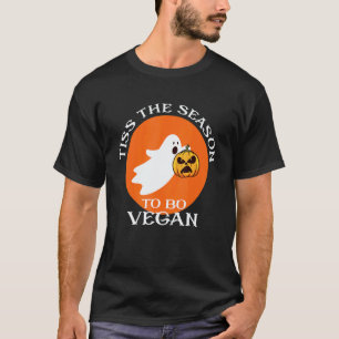 Tiss The Reason To Go Vegan Spooky Season Apparel T-Shirt