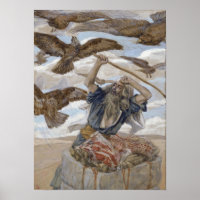 Tissot - Abram Guarding His Sacrifice 1896