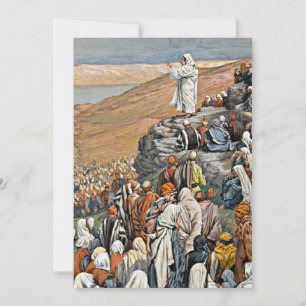 Tissot - The Sermon on the Mount Holiday Card