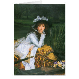 Tissot: Young Lady in a Boat