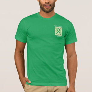 Tissue Donation Awareness Green Ribbon Angel Tee