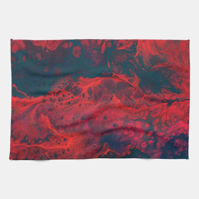 tissue map tea towel (Horizontal)