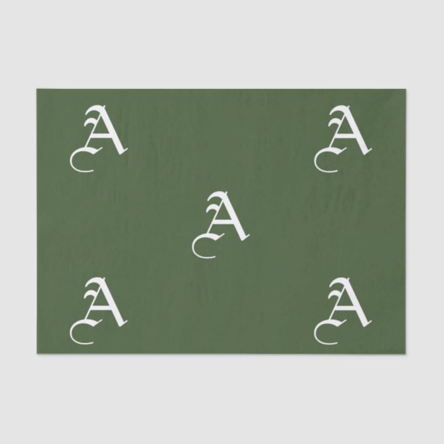 Tissue Paper CUSTOM INITIAL (Front)