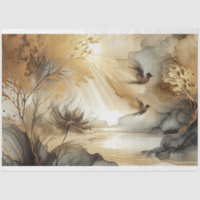 Tissue Paper, Decoupage, Gift Wrapping Paper (Front)