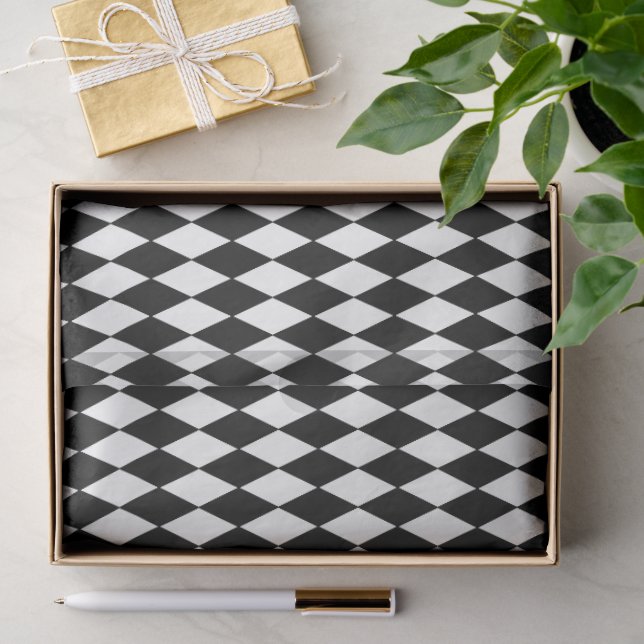 Tissue Paper-Diamond Pattern Paper (Gift)