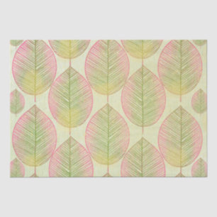Tissue Paper Flat Sheet Set of 3 - Fan Palm Leaf