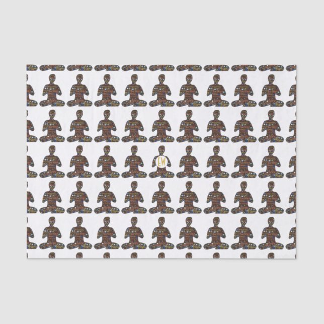 Tissue Paper for Self Care Mindfulness Kit (Front)