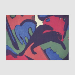 TISSUE PAPER FRANZ MARC HORSES