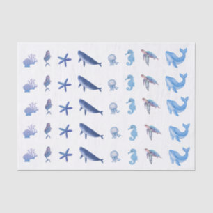 Tissue Paper - hos mermaid of the sea