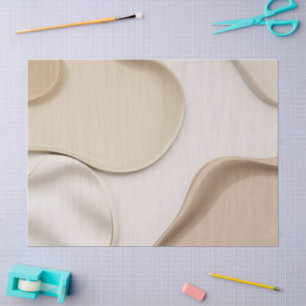 Tissue paper in stylish abstract graphic