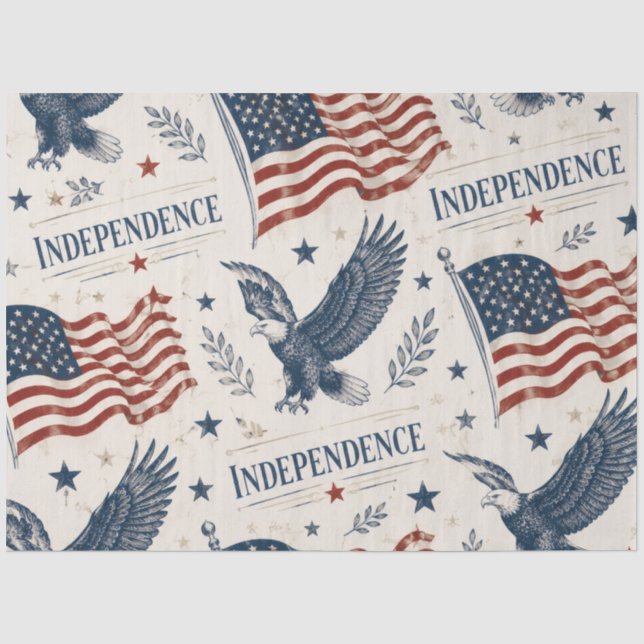 Tissue Paper Independence Day 250th Anniversary Gi (Front)