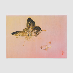 Tissue Paper Japanese Butterfly Print