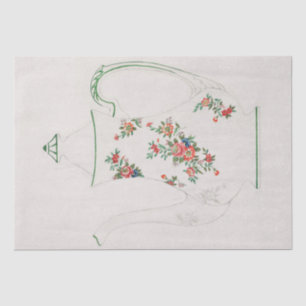 TISSUE PAPER : JAPANESE : TEAPOT DESIGN FROM 1910