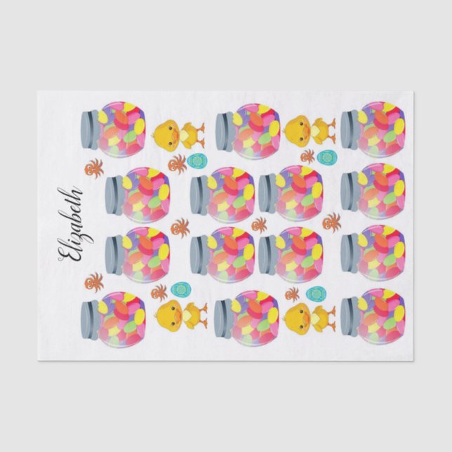 Tissue Paper Jellybeans (Front)
