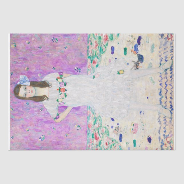 TISSUE PAPER : MADA PRIMAVËSI : GUSTAV KLIMT (Front)