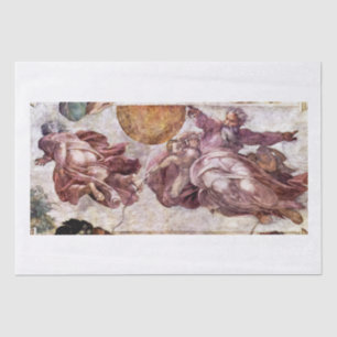 TISSUE PAPER : MICHELANGELO : SISTINE CHAPEL