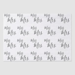 Tissue Paper - Miss to Mrs.
