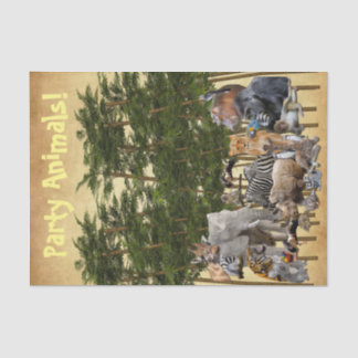 Tissue Paper Party Animals