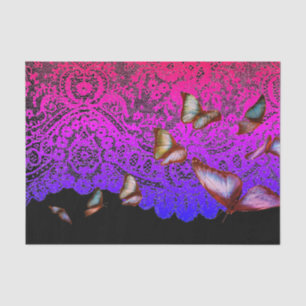 Tissue Paper RAINBOW TINT WITH BUTTERFLIES