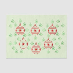 Tissue Paper - Round Tree Ornaments