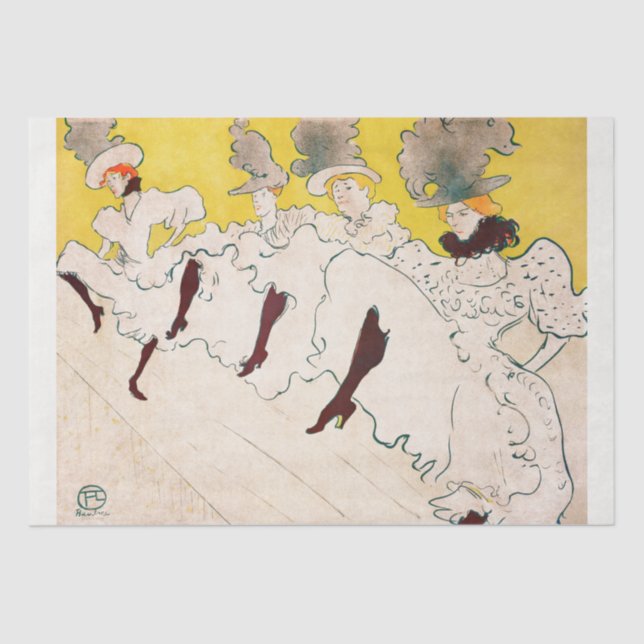 TISSUE PAPER : TOULOUSE LAUTREC (Front)