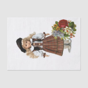 Tissue Paper Victorian Floral