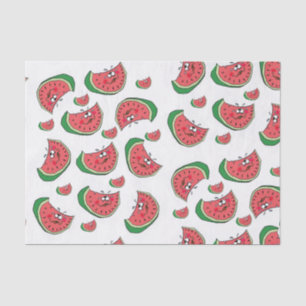Tissue Paper Watermelons
