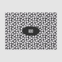 Tissue Paper with cute kawaii ghosts.