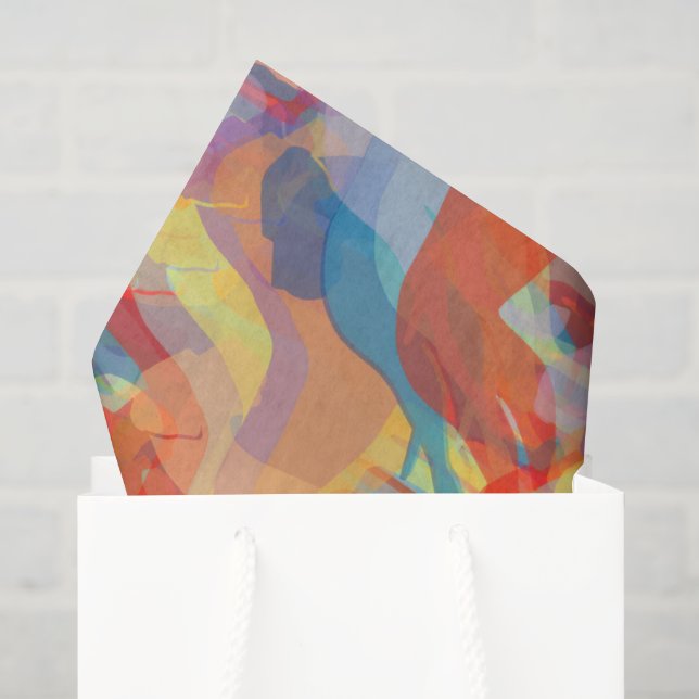 Tissue Paper With Great Danes (Gift Bag)